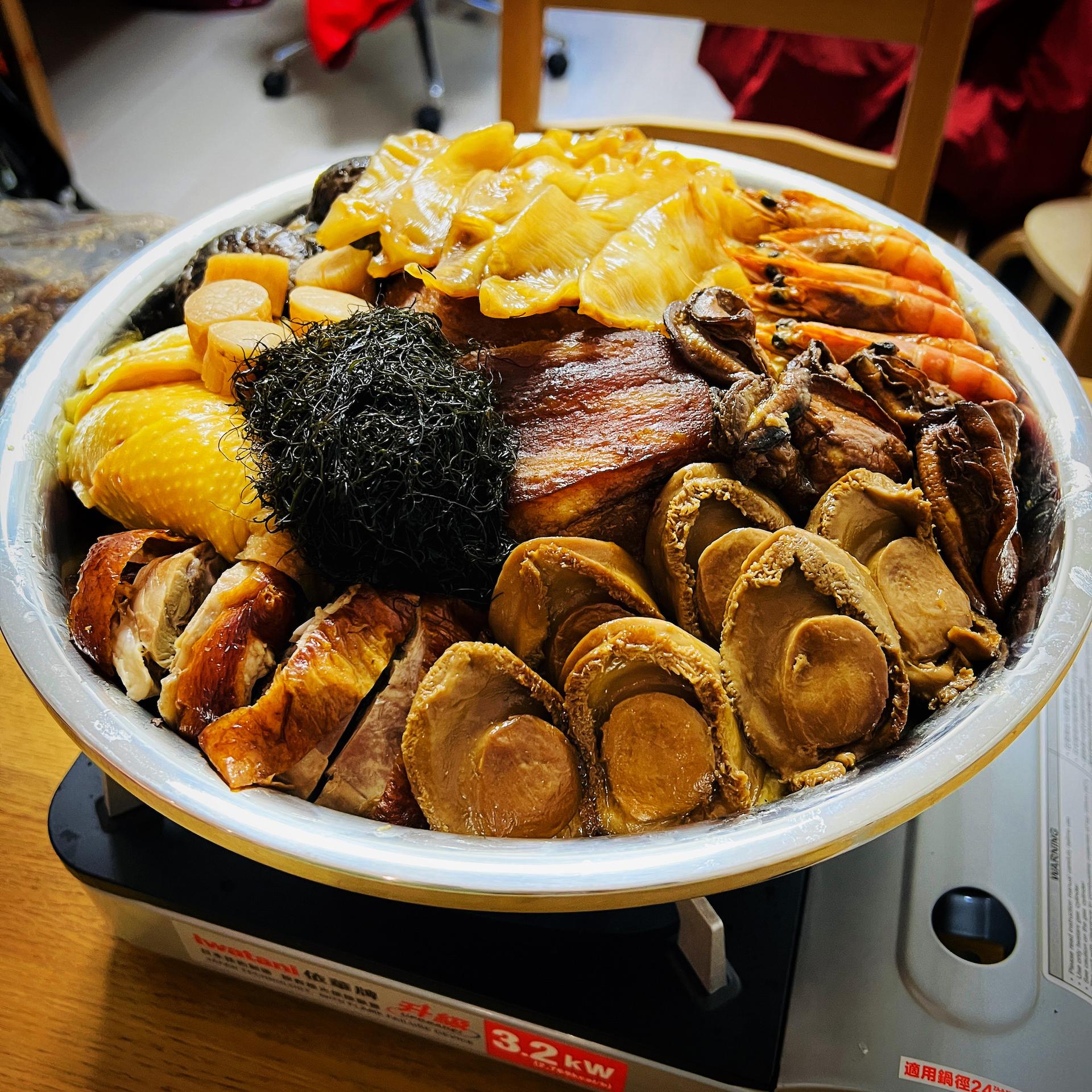 「鮑饌」自家秘制盤菜